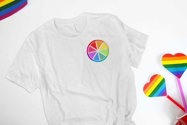 Rainbow Citrus Round Slice Mini Embroidery Embroidery/Applique DESIGNS Risa Rocks It 