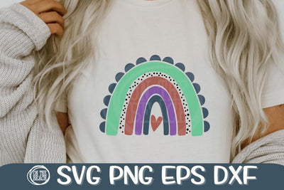 Rainbow - Doodle - SVG PNG EPS DXF SVG On the Beach Boutique 
