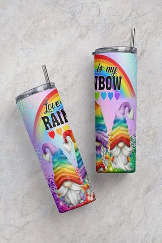 Digital Download - LV Rainbow 20oz Tumbler Wrap