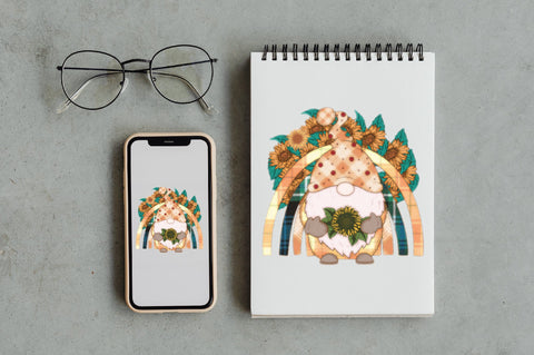 Rainbow Gnomes Sublimation Sublimation Jagonath Roy 