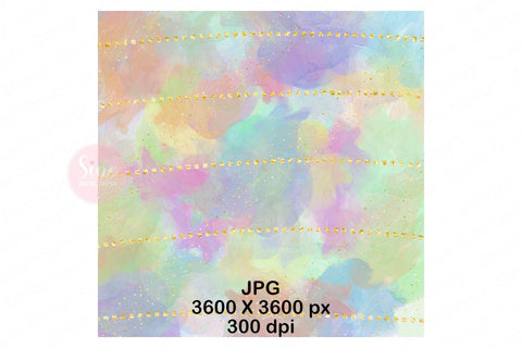 Rainbow Ink Glitter Digital Papers Background Set Digital Pattern SineDigitalDesign 