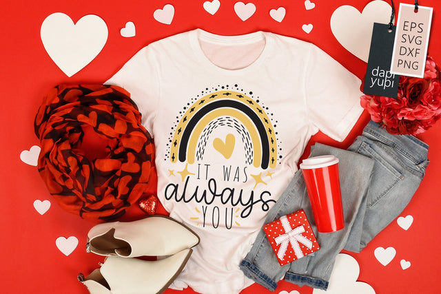 Rainbow Love SVG It Was Always You SVG dapiyupi store 