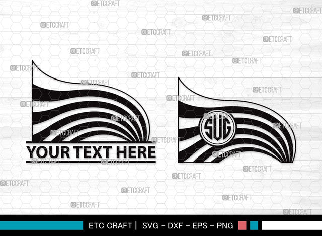 Rainbow Monogram SVG | Rainbow Svg | Cloud Svg | Rainbow & Clouds Svg | Layered Rainbow Svg | Rainbow Clipart SVG ETC Craft 