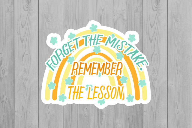 Rainbow Stickers | Motivation PNG | Boho Rainbow PNG Sublimation Fly Design 