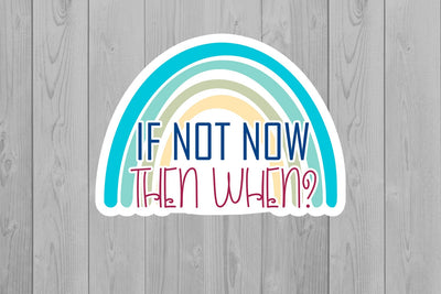 Rainbow Stickers | Motivation PNG | Boho Rainbow PNG Sublimation Fly Design 