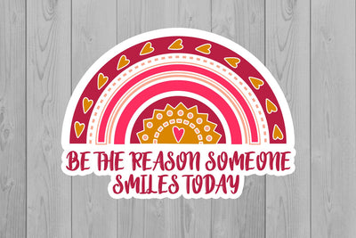 Rainbow Stickers | Motivation PNG | Boho Rainbow PNG Sublimation Fly Design 