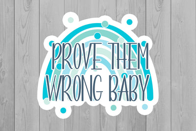 Rainbow Stickers | Motivation PNG | Boho Rainbow PNG Sublimation Fly Design 