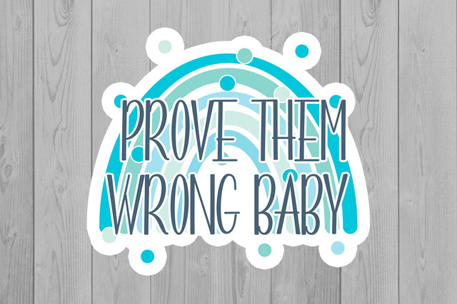 Rainbow Stickers | Motivation PNG | Boho Rainbow PNG Sublimation Fly Design 