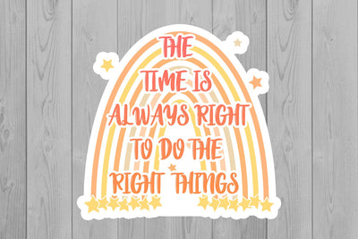 Rainbow Stickers | Motivation PNG | Boho Rainbow PNG Sublimation Fly Design 