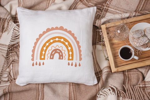 Rainbow SVG Bundle, boho Rainbow Clipart, fall rainbow baby SVG Digital Rainbow Shop 