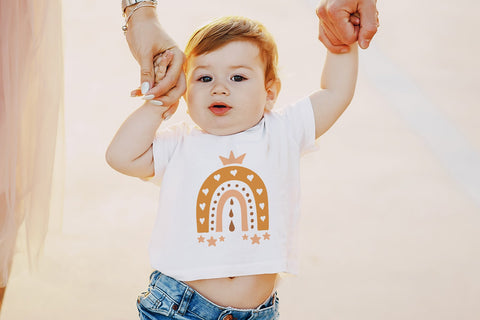 Rainbow SVG Bundle, boho Rainbow Clipart, fall rainbow baby SVG Digital Rainbow Shop 