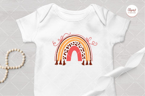 Rainbow svg cut files, Boho rainbow svg, dxf, png, eps SVG ClipartMuchLove 