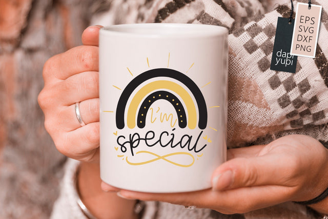 Rainbow SVG I Am Special SVG dapiyupi store 