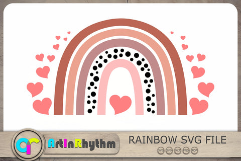 Rainbow Svg, Rainbow Clipart, Rainbow Svg File SVG Artinrhythm shop 