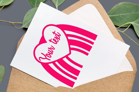 Rainbow Valentine, valentine svglove, valentine, heart, vect SVG dadan_pm 