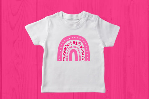 Rainbow Valentine, valentine svglove, valentine, heart, vect SVG dadan_pm 