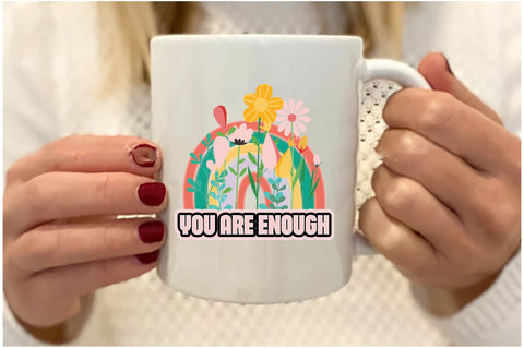 Rainbow You Are Enough Sublimation Sublimation Jagonath Roy 