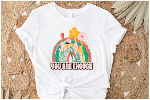 Rainbow You Are Enough Sublimation Sublimation Jagonath Roy 