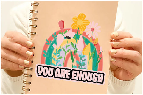 Rainbow You Are Enough Sublimation Sublimation Jagonath Roy 