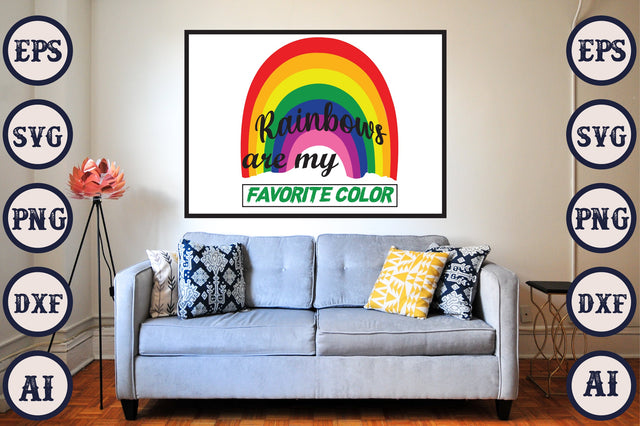 Rainbows Are My Favorite Color SVG Craftlabsvg24 