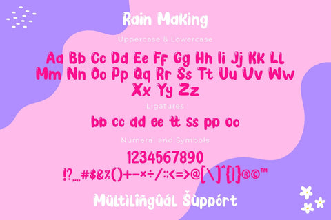 Rainmaking Font Madatype Studio 