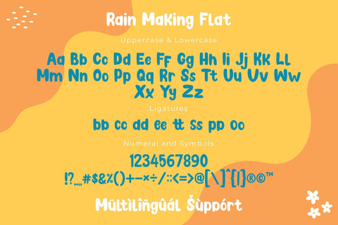 Rainmaking Font Madatype Studio 