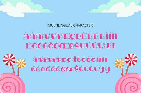 Rainy Candy - Christmas Font Font Illushvara Design 