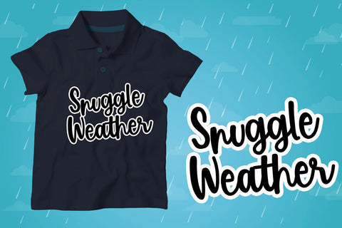 Rainy Vibes Font Dm Letter Studio 