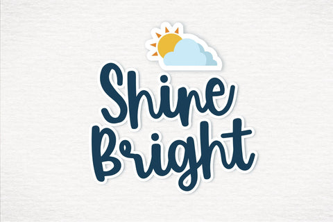 Rainy Vibes Font Dm Letter Studio 