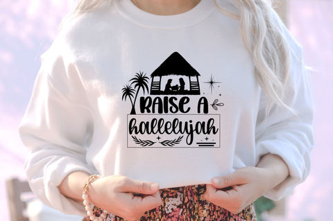 Raise a hallelujah SVG SVG DESIGNISTIC 