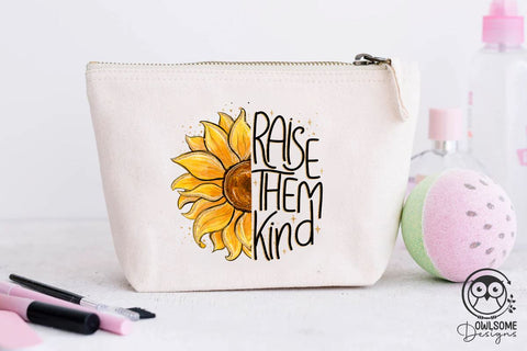 Raise Them Kind Sunflower Png Sublimation Sublimation Owlsome.Designs 