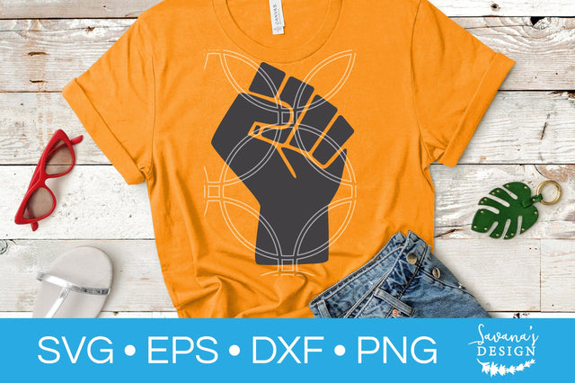 Raised Fist SVG SVG SavanasDesign 
