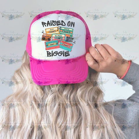 Raised on Biggie - Rap Music Sublimation 1-6 Homemades 