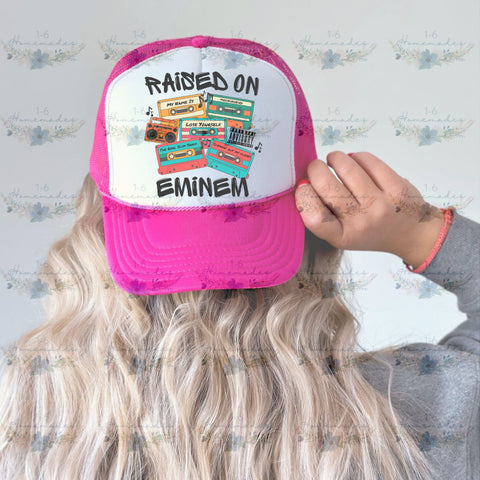 Raised on Eminem - Rap Music Sublimation 1-6 Homemades 