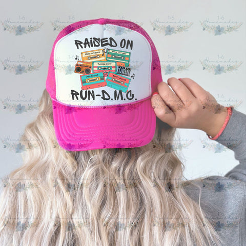 Raised on Run-D.M.C. - Rap Music Sublimation 1-6 Homemades 