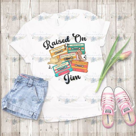 Raised on Tim - Country Music Sublimation 1-6 Homemades 