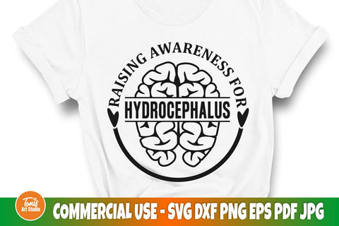 Raising awareness SVG | Hydrocephalus SVG cut file SVG TonisArtStudio 