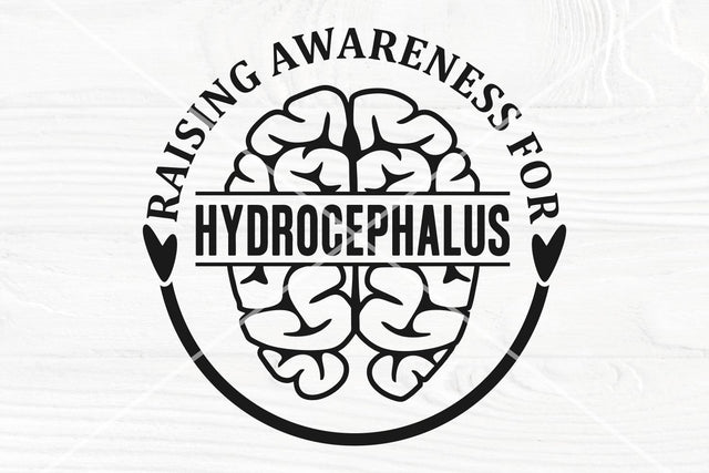 Raising awareness SVG | Hydrocephalus SVG cut file SVG TonisArtStudio 