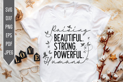 Raising Beautiful Strong Powerful Humans Svg. Grandmother Dxf, png, eps. Grandchild Svg. Best Grandma. Granny sayings svg. Mothers Day Svg. SVG Mint And Beer Creations 