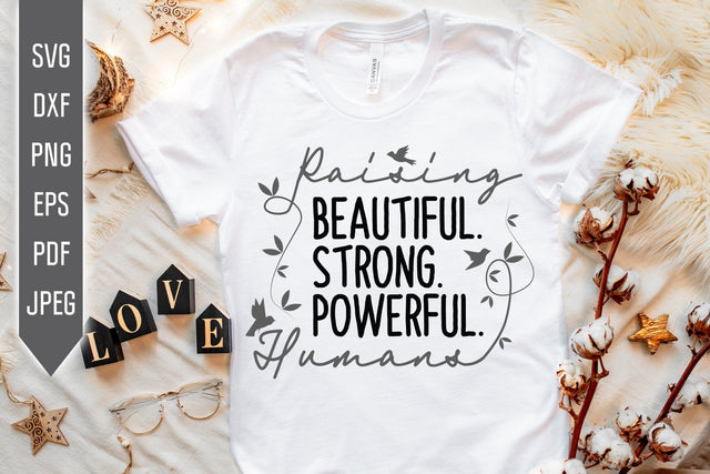 Raising Beautiful Strong Powerful Humans Svg. Grandmother Dxf, png, eps. Grandchild Svg. Best Grandma. Granny sayings svg. Mothers Day Svg. SVG Mint And Beer Creations 