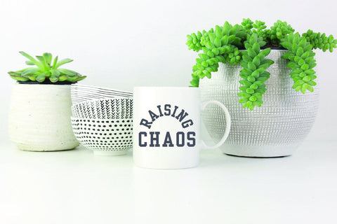 Raising Chaos SVG | Mama SVG SVG Ikonart Design Shop 