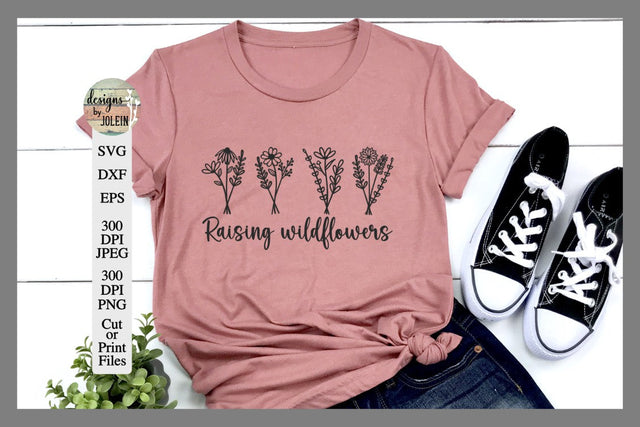 Raising Wildflowers SVG SVG Designs by Jolein 