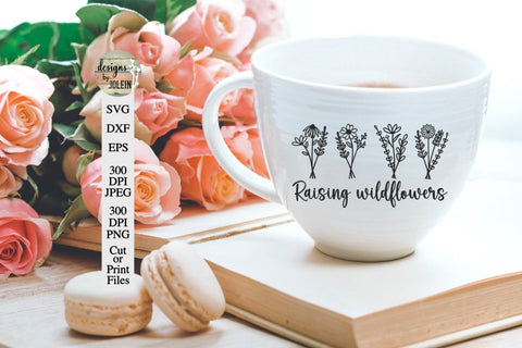 Raising Wildflowers SVG SVG Designs by Jolein 
