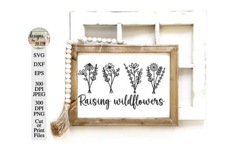 Raising Wildflowers SVG SVG Designs by Jolein 