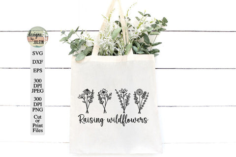 Raising Wildflowers SVG SVG Designs by Jolein 