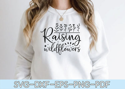 raising wildflowers svg SVG designstore 