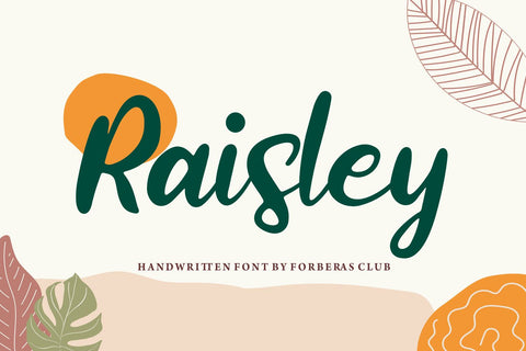 Raisley Font Forberas 