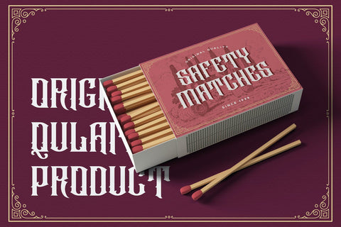 Raizen - Victorian Decorative Font Font StringLabs 