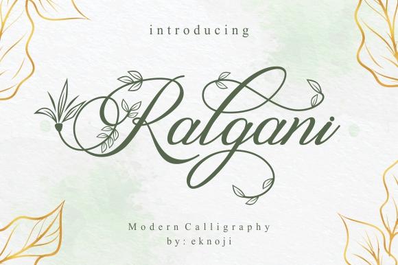 Ralgani Font eknojistudio99 