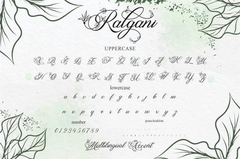 Ralgani Font eknojistudio99 